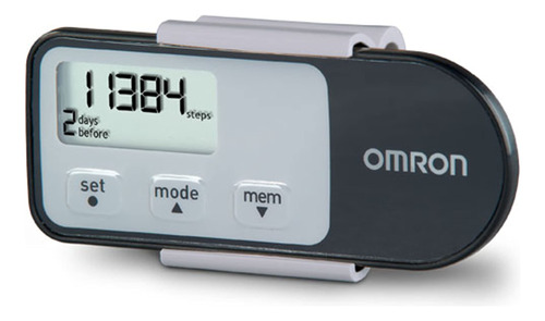 Omron Alvita Podómetro Optimizado, Hj-321, Os, Negro, 1, 1