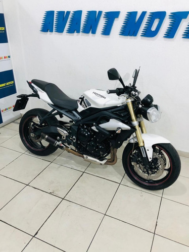 Street Triple 675 2017 Branca Impecável Manual Chave Reserva