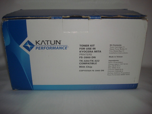 Toner Katun Mita 36706 Kyocera Tk 320 Tk 322 Fs3900