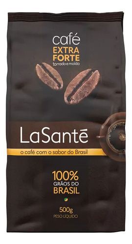 Café La Santé Extra Forte Torrado E Moído 500gr
