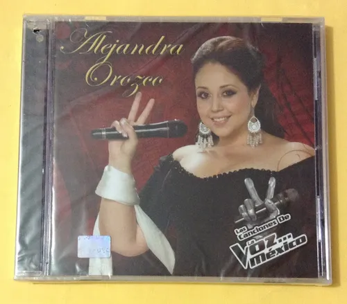 Alejandra Orozco Las Canciones De La Voz Mexico Cd Mercado Libre