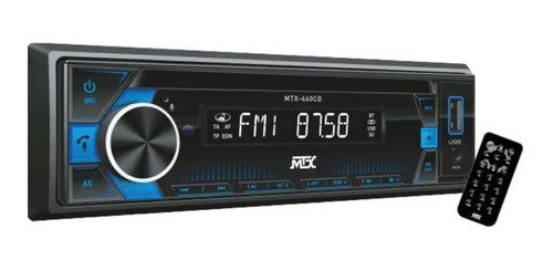 Autoestereo Mtx Audio Mtx460cd 1 Din Reproductor Usb Aux Cd