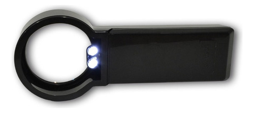Lupa De Mano Plastico Con Luz Led 3.5x 50mm Lente Cristal