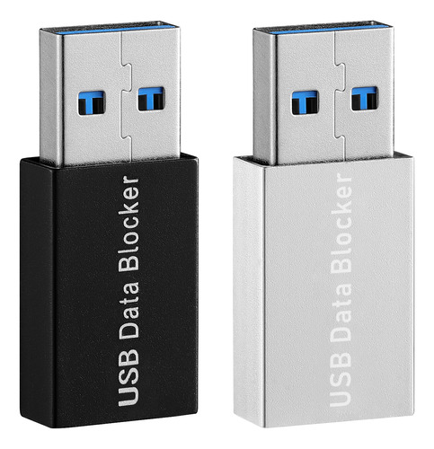 Convertidor Usb A Usb C, Bloqueador De Datos Mini, 2 Unidade