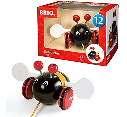 Brio Pull Along Bebé Juguete De Abejorro