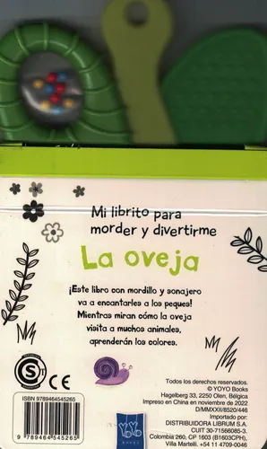 Oveja, La Mi Librito Para Morder Y Divertirme
