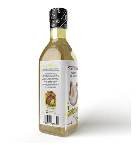 Imagen 2 de 6 de Vinagre De Arroz Para Preparar Sushi 275ml