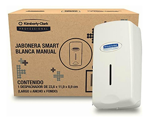 Jabonera Granel Kimberly Clark Professional Blanca