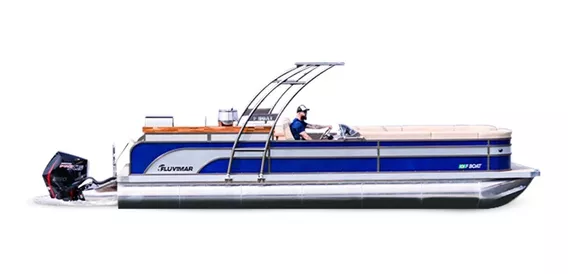 Lancha Pontoon 9500 F-boat, Fluvimar