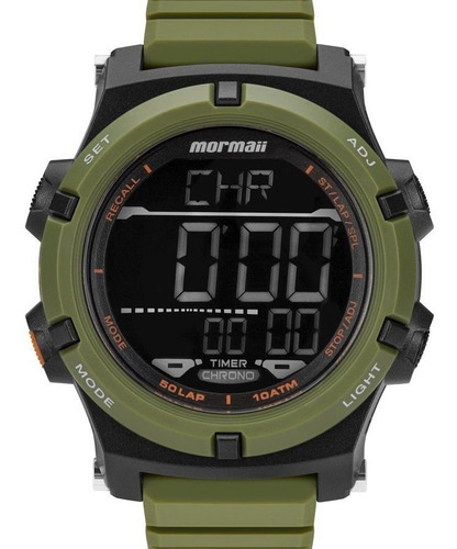 Relógio Esportivo Mormaii Acqua Pro Militar Original