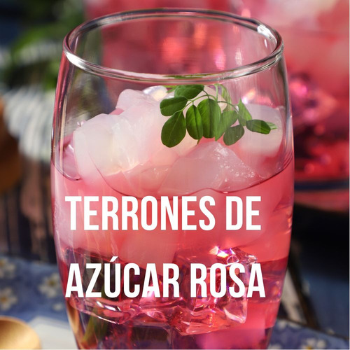 Terrones De Azúcar Color Rosa (cubitos Cubos) (499gr)