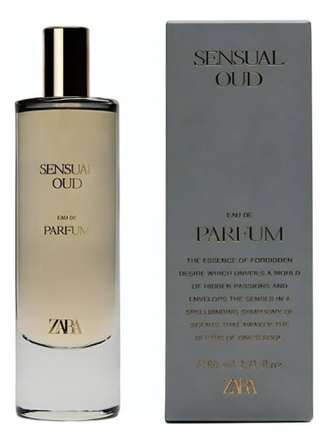 Perfume Zara Sensual Oud 80 Ml - Femenino