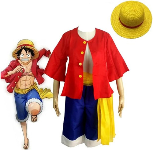 Cosplay Monkey Luffy Pirate Cosplay Con Sombrero Sombreros P