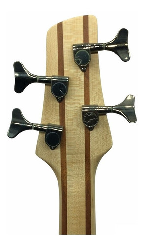 Bajo Eléctrico Con Funda Midland Heb-900p Neck-through