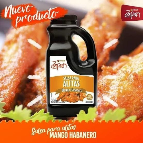 Salsa Alitas Mango Habanero  Concentrado 100% Calidad | MercadoLibre