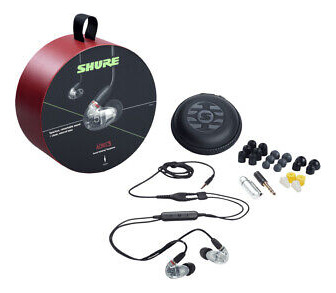 Shure Aonic 5 Sound Isolating Earphones, Clear Eea