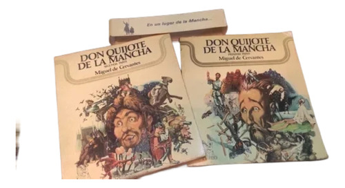 Don Quijote De La Mancha Libro 1 Y 2 Colección 1974