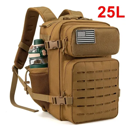 Mochila Militar Táctica Para Mujer Y Hombre, 25 L/45 L, Qt&q