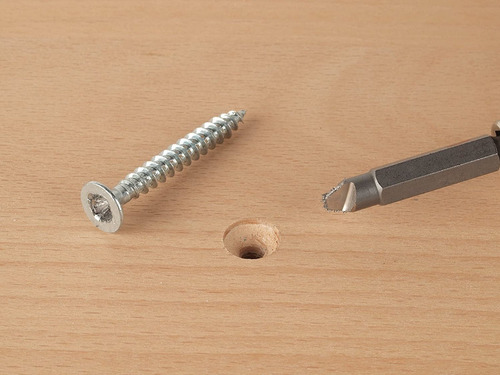 Imagen 4 de 4 de Puntas Para Tornillos Defectuosos Wolfcraft (2u)