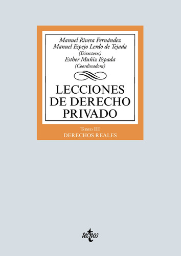 Libro Lecciones De Derecho Privado De Vvaa Tecnos