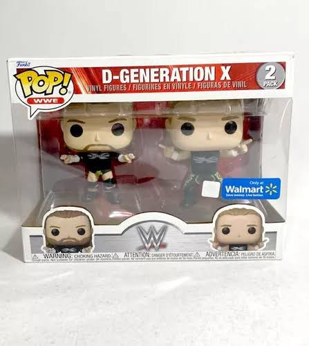 Funko Pop Degeneration X Dx Wwe 2 Pack Shawn Michaels Hhh