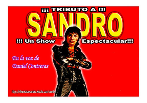 Imitador De Sandro, Tributo A Sandro, Show Sandro