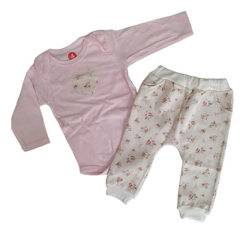 Conjunto Bebe Body Jersey Algodón Pantalón Morley Ultimos 