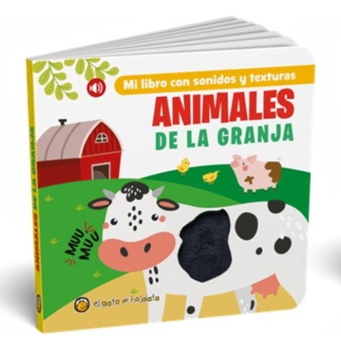 Mi Libro Con Sonidos Y Texturas Animales De La Granja - Vari