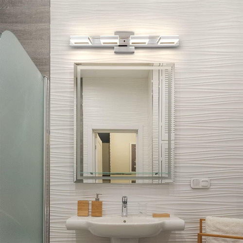 Luz Led Moderna De Tocador De 24 Pulgadas 4 Luces 3000 ...