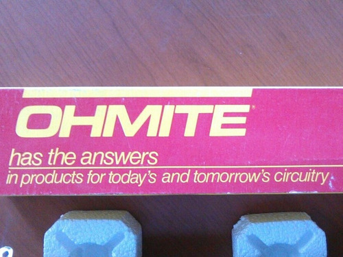 Resistencia Fija Ohmite 1000 Ohm 1.0 Kohm 225 Watts