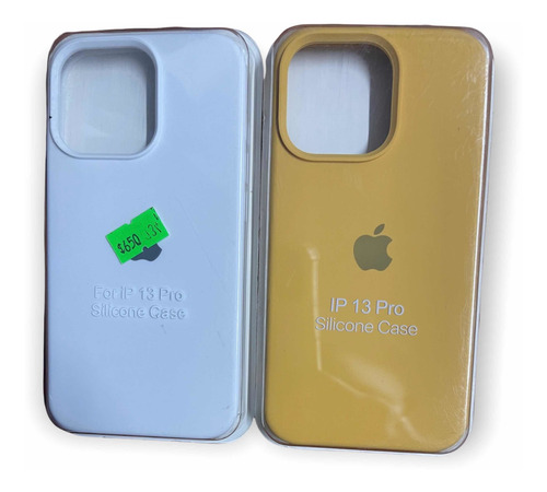 Imagen 6 de 10 de Silicone Case Para iPhone 13 Pro Original Afelpada 13pro