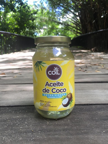 Aceite De Coco Extra Virgen Organico Natural Multiples Usos 