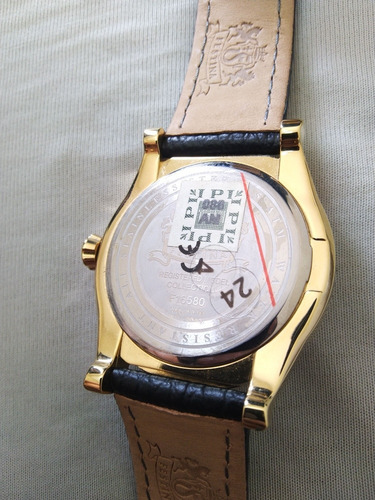 Relógio Festina F16580 Dourado Feminino Pulseira Couro