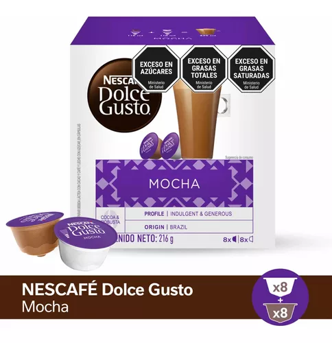 Caja Capsulas Mocha Chocolate Dolce Gusto Capsuland Oficial