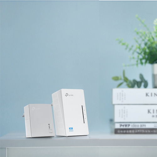Kit Powerline Tp-link Av500, Color Blanco (Usado)