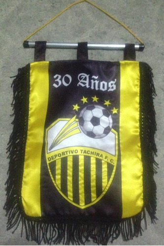 Banderin Del Deportivo Tachira F.c. 30 Anirversario.