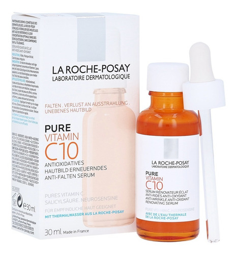 Sérum Antioxidante La Roche Posay Pure Vitamin C 10 X 30 Ml