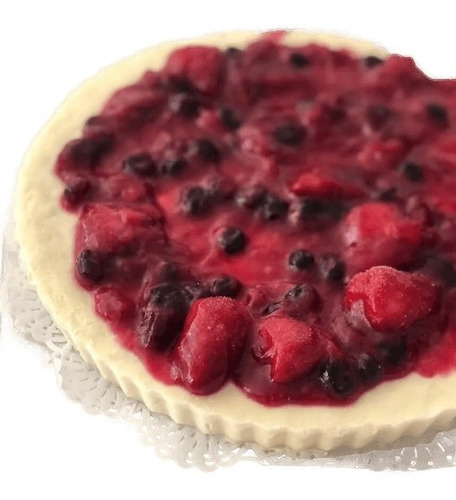 Torta Cheesecake De Frutos Rojos Sin Tacc Para Celiacos