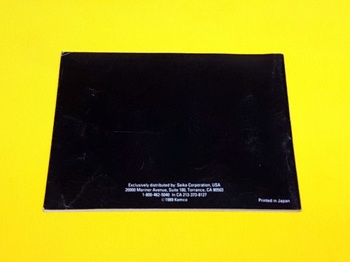 Manual Rocket Ranger Original Nes Nintendo Nes (Usado)