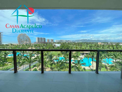 Cad La Isla Fiji Q6. Terraza Con Vista A Las Albercas Y Áreas Comunes