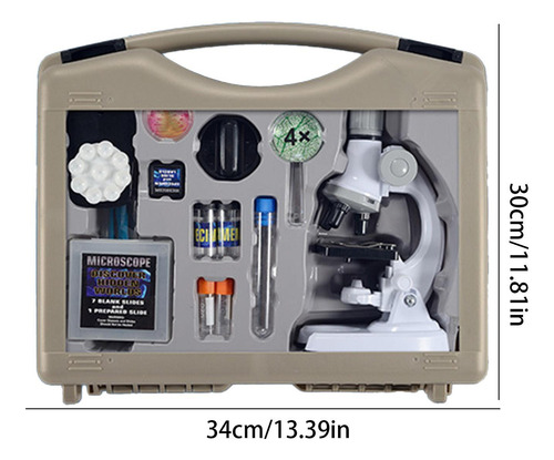 Kit De Ciencia De Microscopio Para Principiantes Kit De Micr
