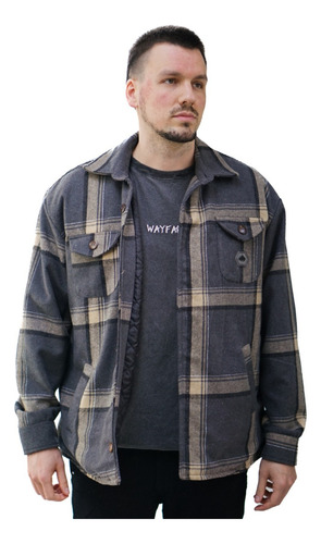 Campera Wayfarer Invierno Hombre Mujer Paño Matelassé