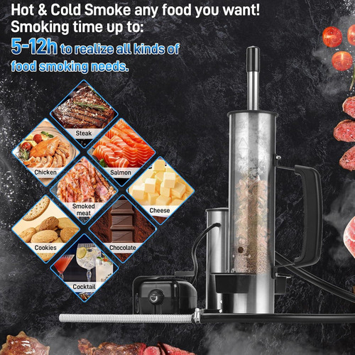 Generador De Humo Ueiticsk Qh47 Eléctrico Acero Inoxidable