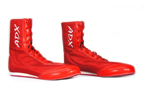 Imagen 3 de 4 de Bota Retro Box. Adx Malla Piel Punta Y Ajuste Antiderrapante