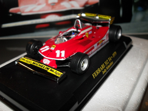 Ferrari F312 T4-jody Scheckter-mundial F1-1979-1/43-campeòn