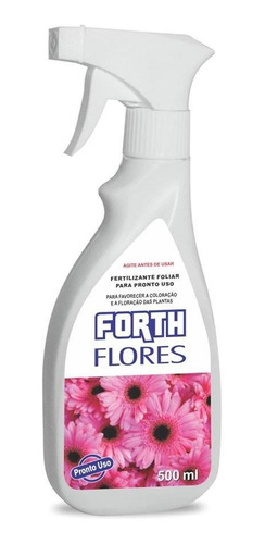 Fertilizante Forth Flores Pronto Uso Tecnutri 500ml