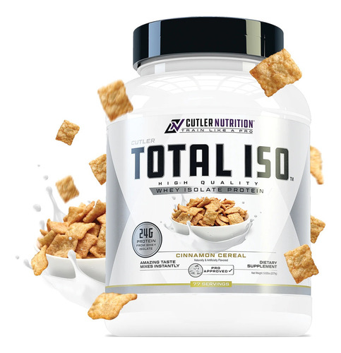 Jay Cuttler Total Iso Protein Powder 5 Lbs Sabor Cinnamon Cereal