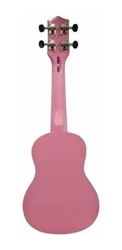 Imagem 3 de 5 de Ukulele Soprano Memphis By Tagima Honu Flamingo Pink