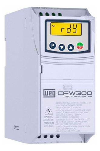 Inversor 2,6a 0,50cv 220v Cfw300a02p6s2nb20 - Weg