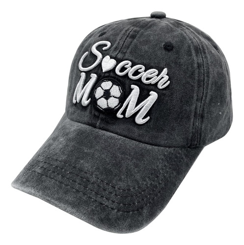 Waldeal Soccer Mom Hat, Gorra De Béisbol De Fútbol Desgastad